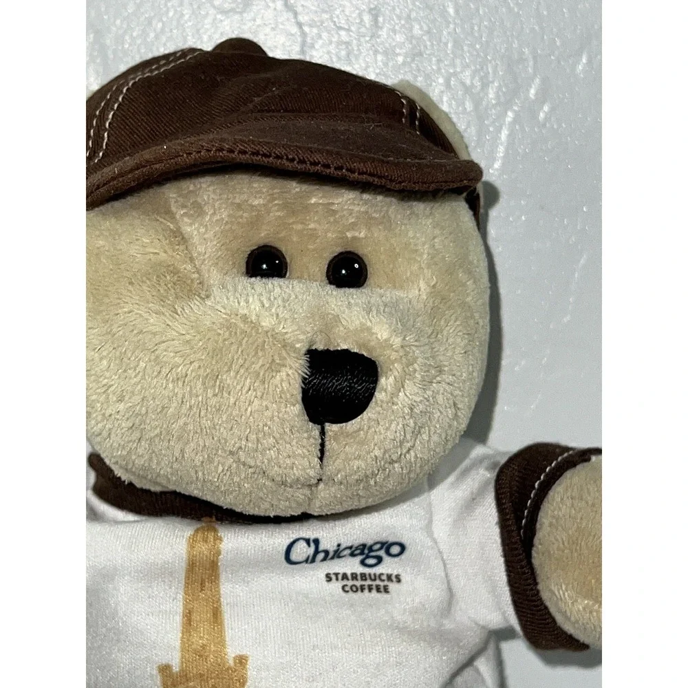 Starbucks Destination‎ Series 2009 Chicago Bearista Bear Teddy Bear Plush.